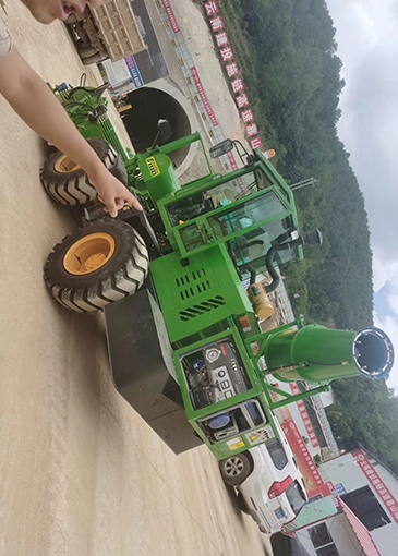 3600清掃機使用現場